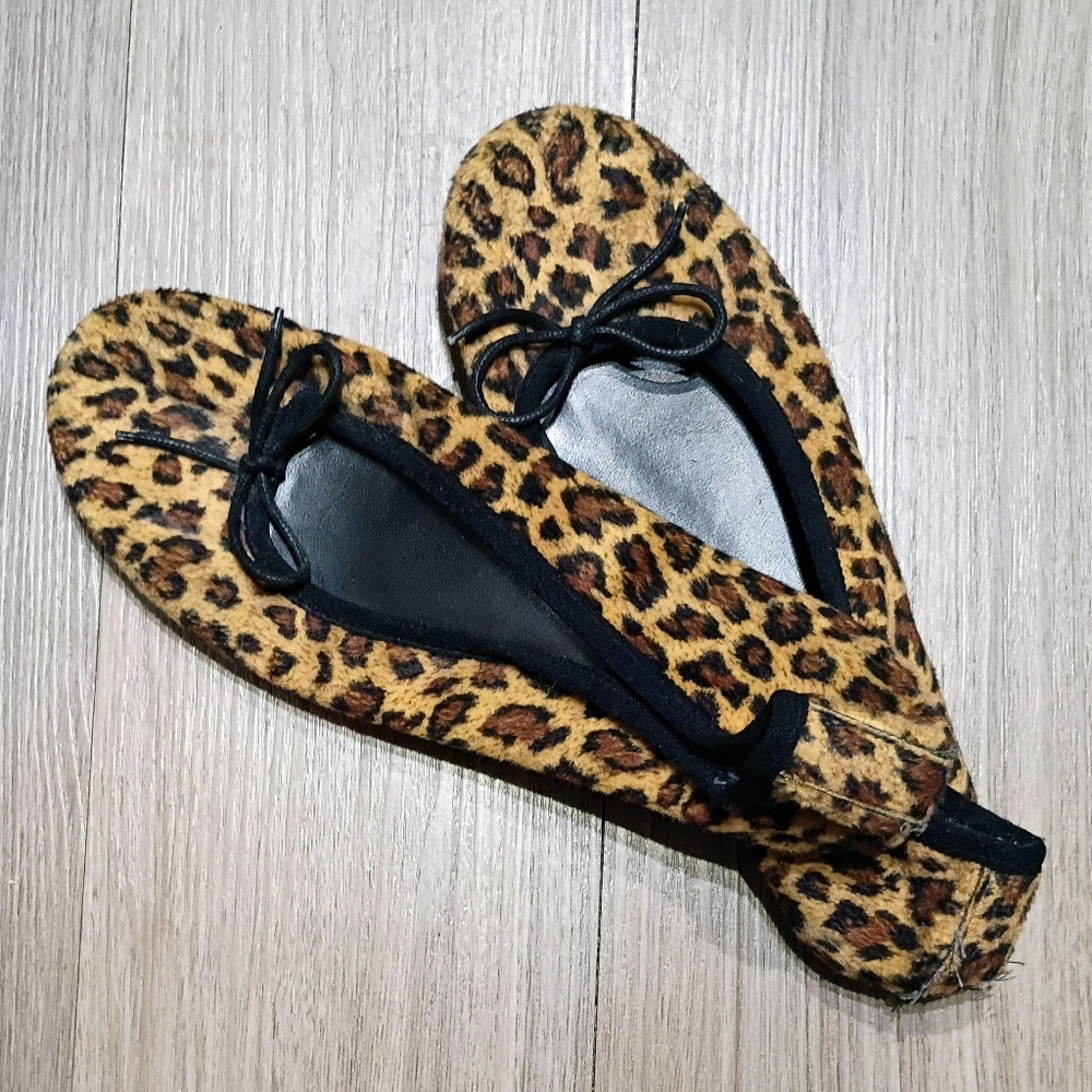 Leopard Print Ballet Flats